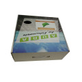 Printed Handle Box Cardboard Box with Plastic Handle Free Design